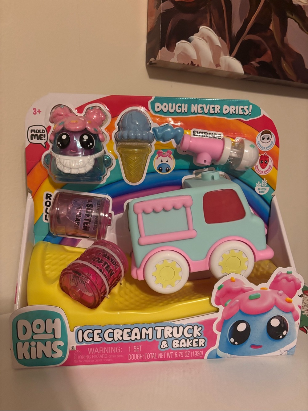 Ice Cream Truck & Baker Playset - Pink & Teal